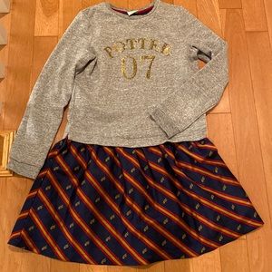 EUC mini Boden Harry Potter dress sz 15-16